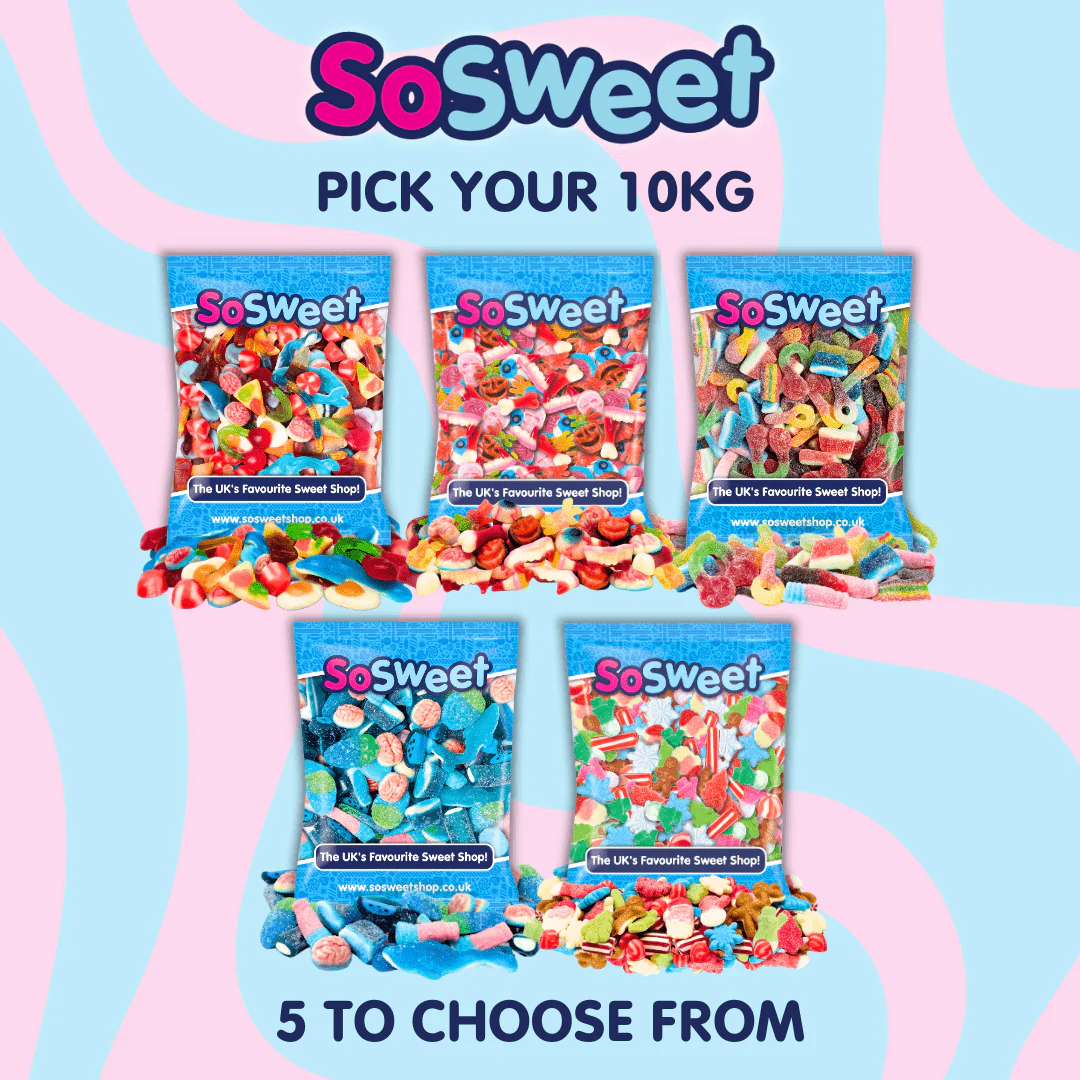 10 x 1kg Sweet Mix Bags (Pick your own) - Image 2