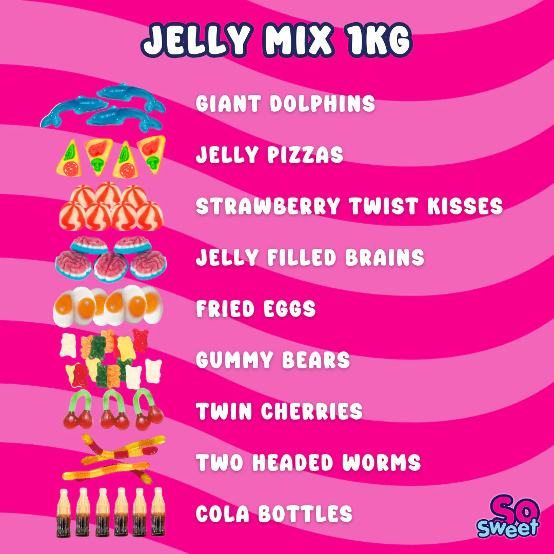 SoSweet Jelly Sweet Mix 2kg - Image 2