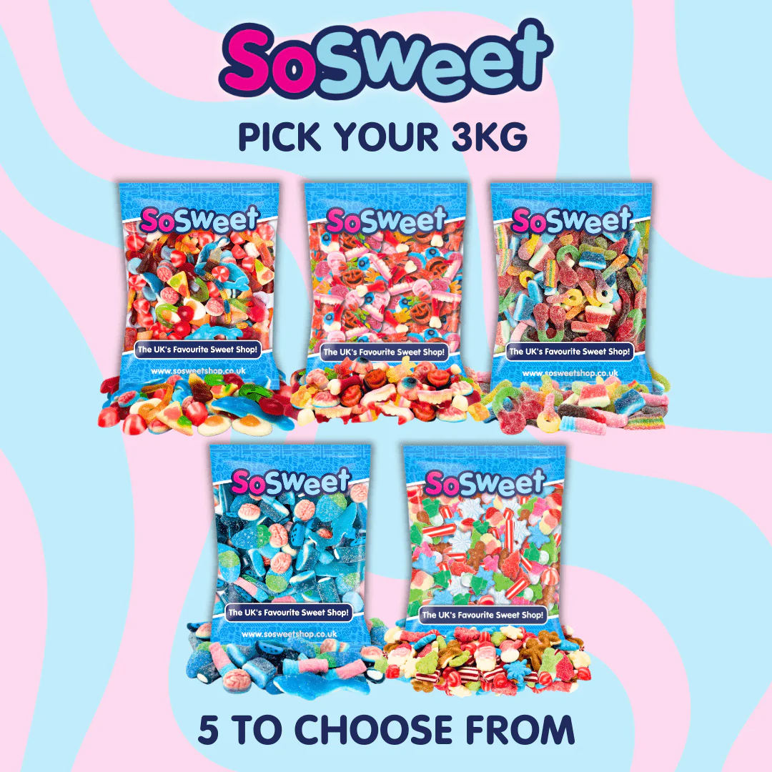 3 x 1kg Sweet Mix Bags (Pick your own) - Image 2