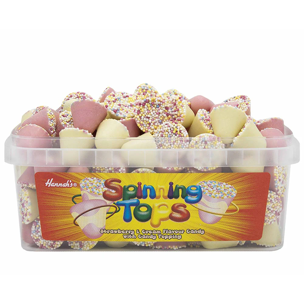 Hannahs Spinning Tops Tub 600g
