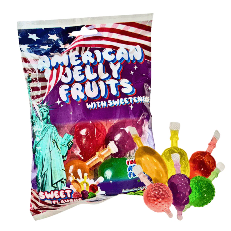 American Jelly Fruits Sweet Bag 280g
