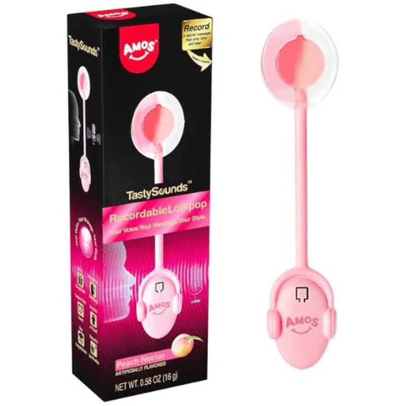 Amos Tasty Sounds Pop Peach Recordable 16g