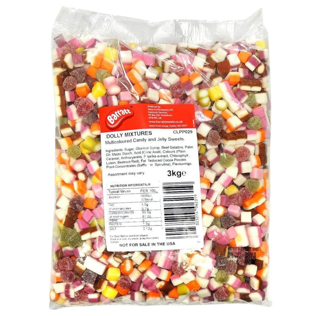 Barratt Dolly Mixture Bag 3kg