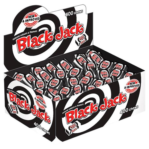Barratt Black Jack Chews Box (400pcs)