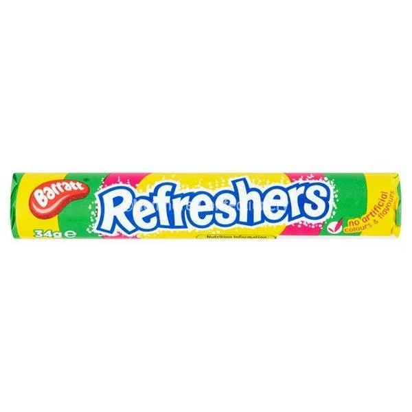Barratt Refreshers Roll 34g
