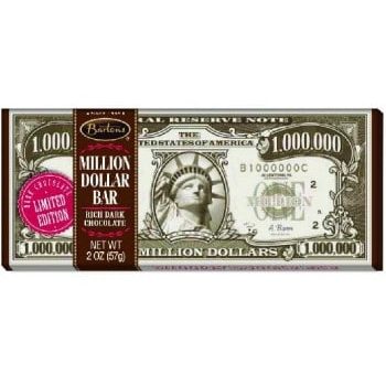 Bartons Million Dollar Bar Dark Chocolate 56g