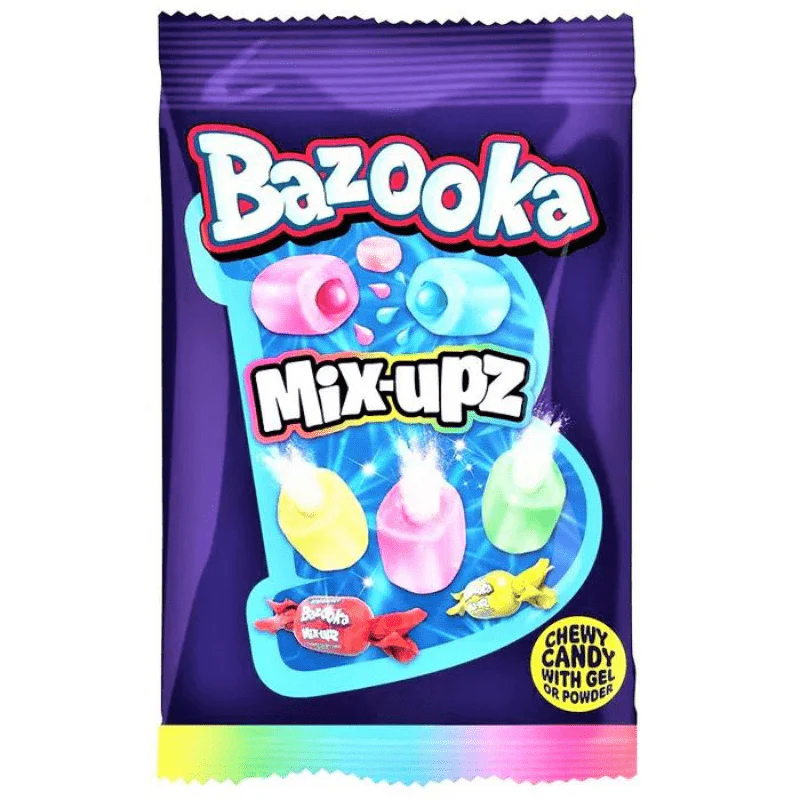 Bazooka Mix Upz Peg Bag 140g