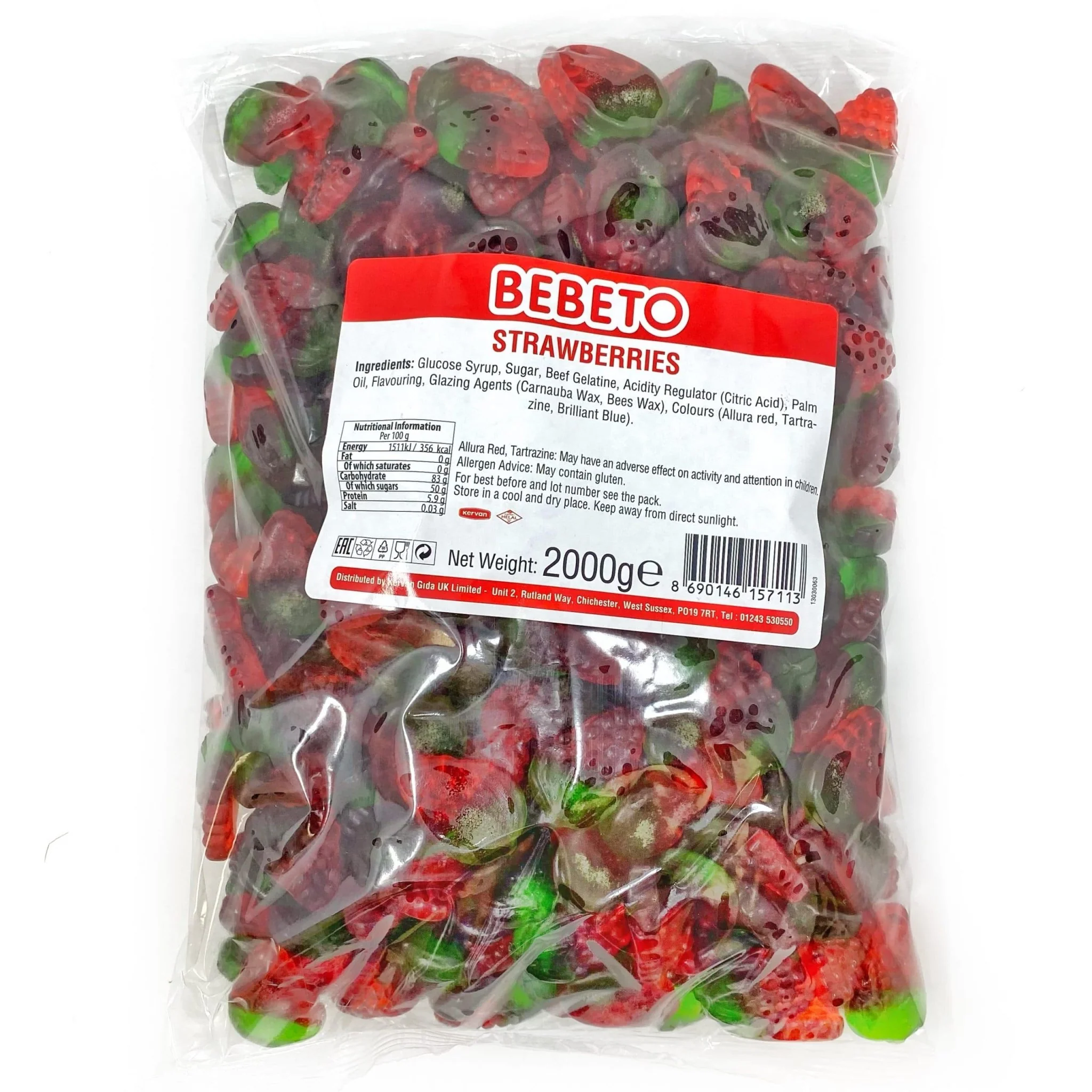 Bebeto Strawberries Bag 2kg