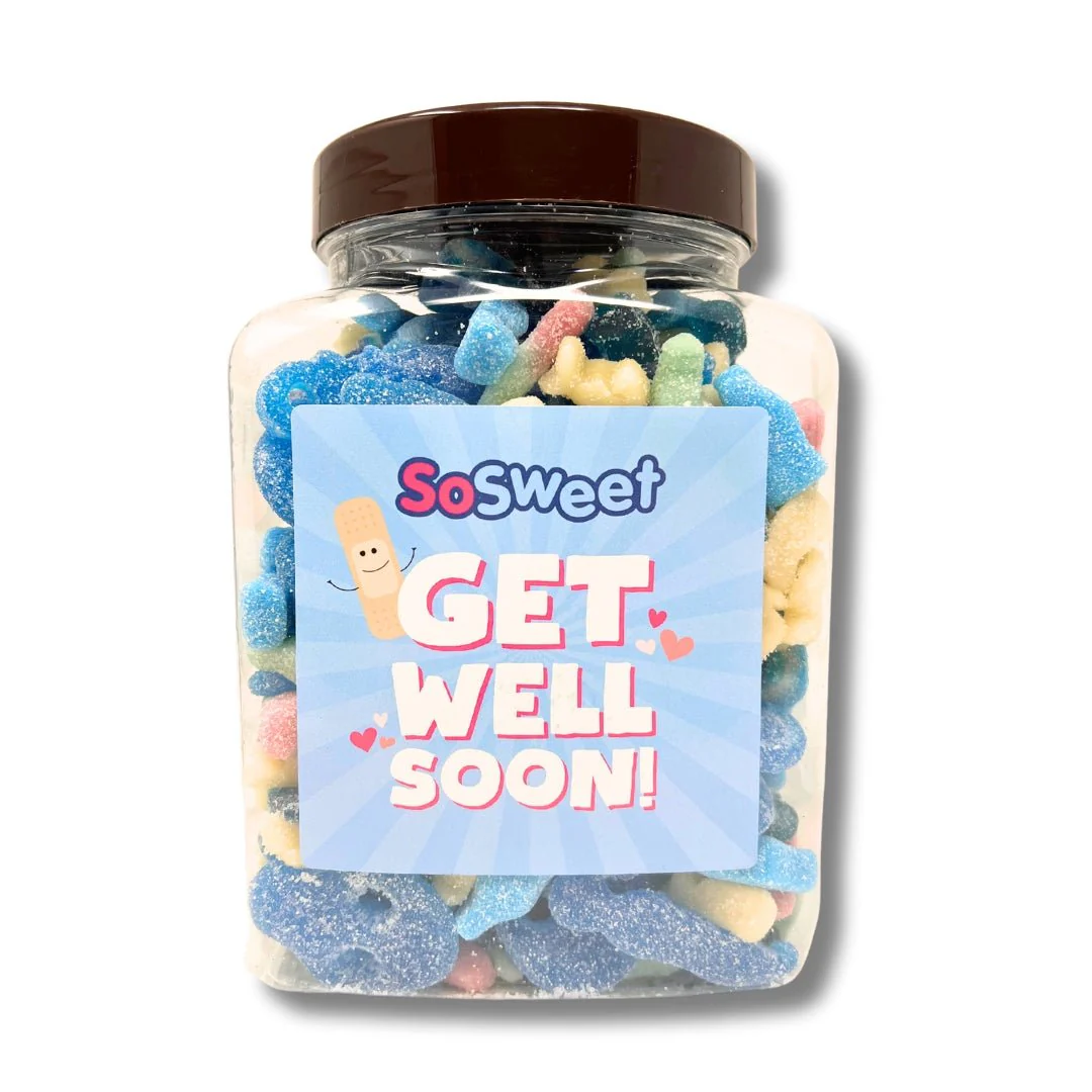 Berry Blue Paradise Sweet Mix Gift Jar (1.5kg) - Image 7
