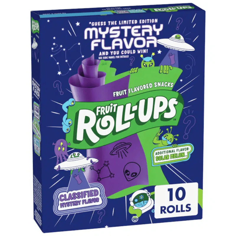 Betty Crocker Fruit Roll Ups Mystery Flavour Box 141g