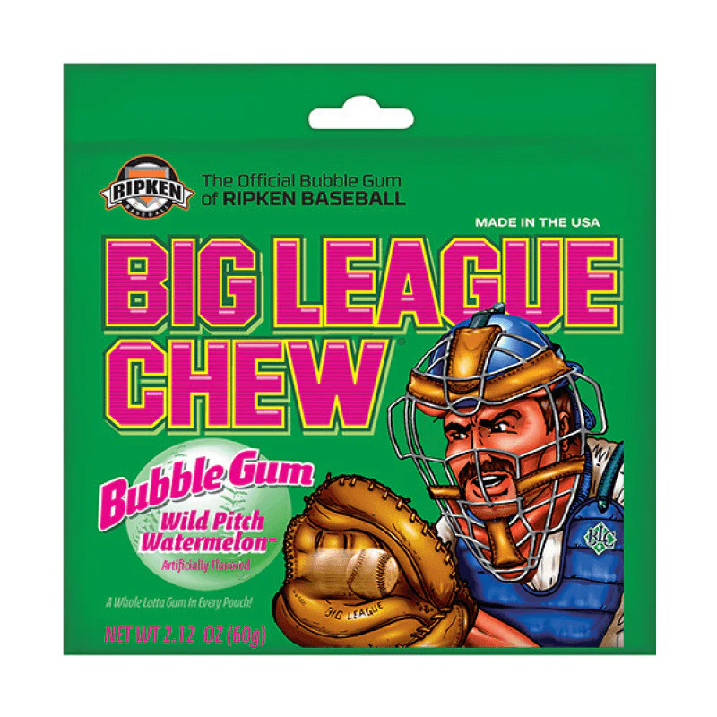 Big League Chew Bubblegum Watermelon 60g