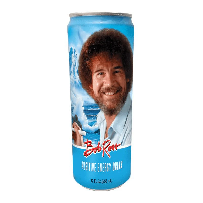 Bob Ross Positive Energy Drink Can 355ml USA