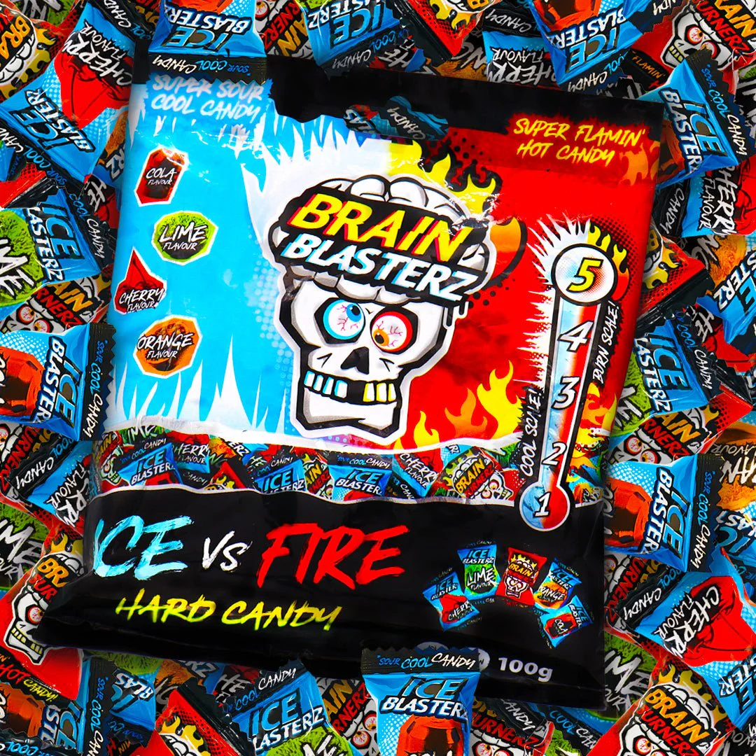 Brain Blasterz Peg Bag Ice vs Fire 100g