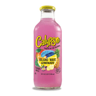 Calypso Island Wave Lemonade Bottle 473ml USA