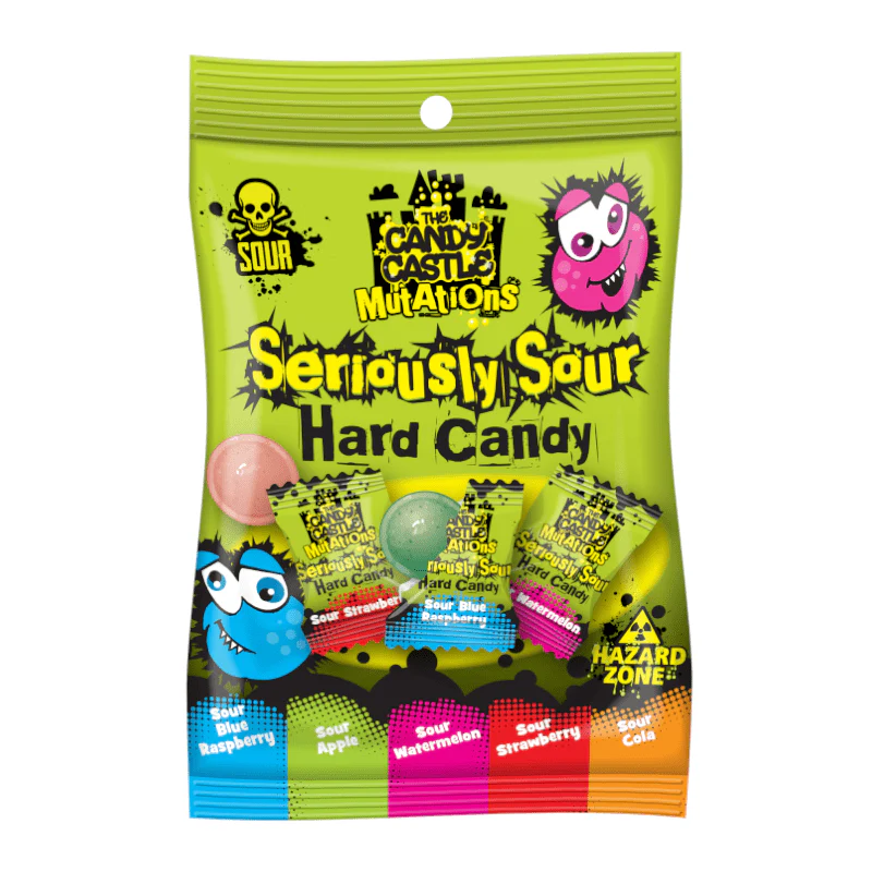 Candy Castle Crew Mutations Sour Candy Peg Bag 56g