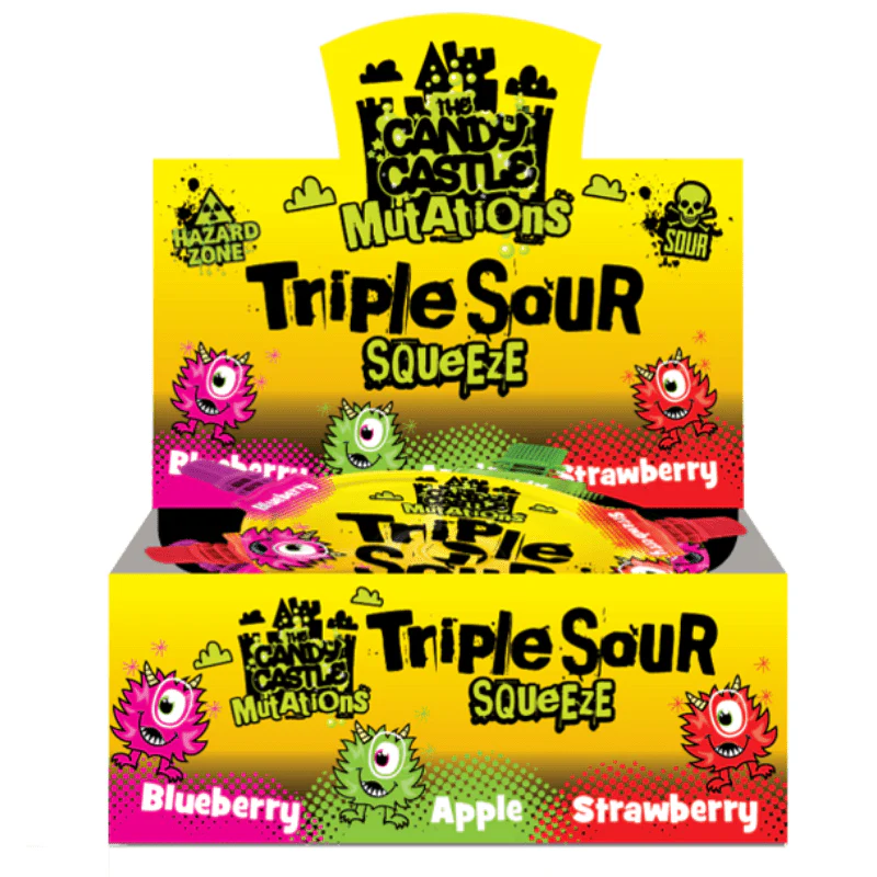 Candy Castle Crew Mutations Triple Sour Squeeze 45g (Case of 12)