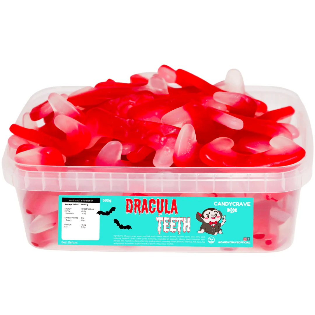 Candycrave Dracula Teeth Tub 600g