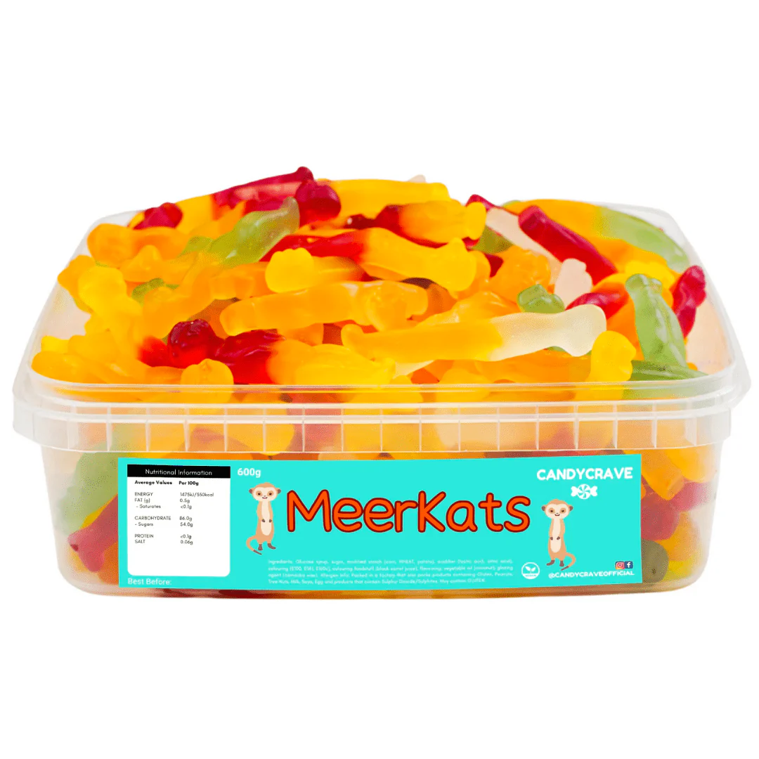 Candycrave Meerkats Tub 600g