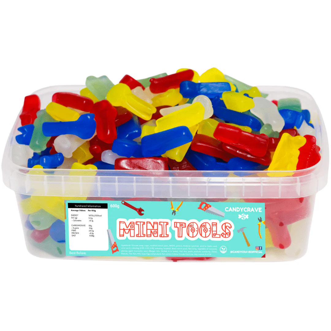 Candycrave Mini Tools Tub 600g