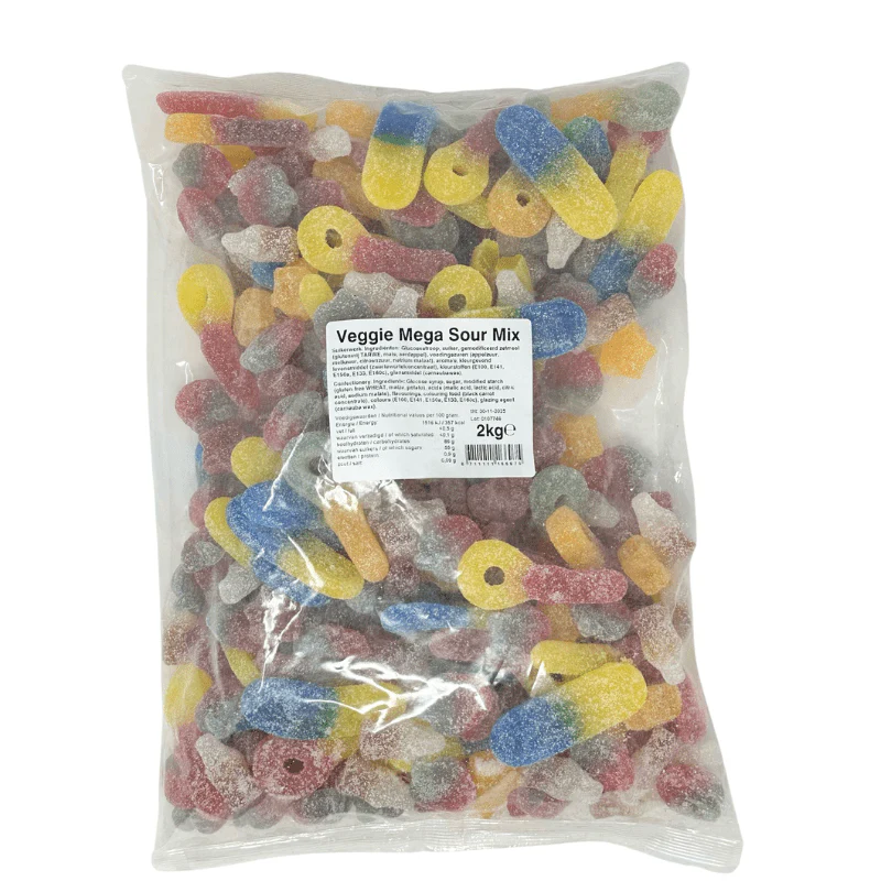 Candycrave Vegan Fizzy Mix Bag 2kg