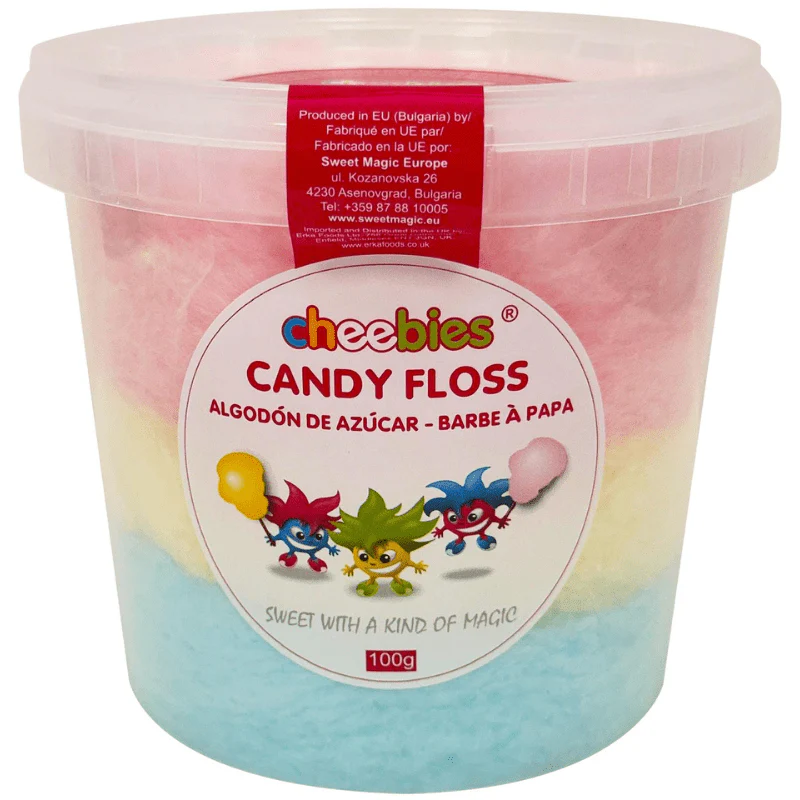 Cheebies Candyfloss Tub 100g