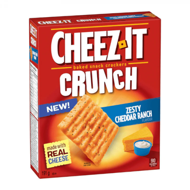Cheez-It Crunch Cheddar Ranch Box 191g