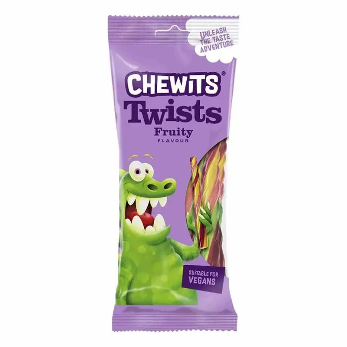 Chewits Fruity Twists Peg Bag 160g