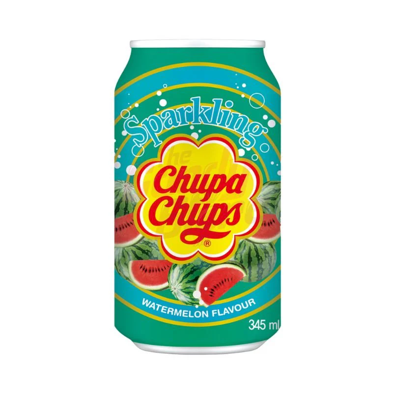 Chupa Chups Can Sparkling Watermelon 345ml