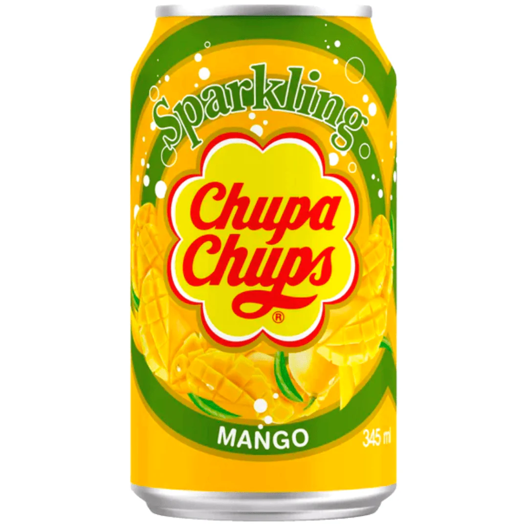 Chupa Chups Sparkling Mango Can 345ml