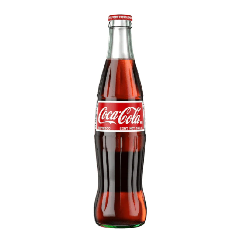 Coca Cola Mexican Glass Bottle 355ml