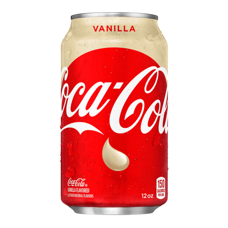 Coca Cola Vanilla Can 355ml USA
