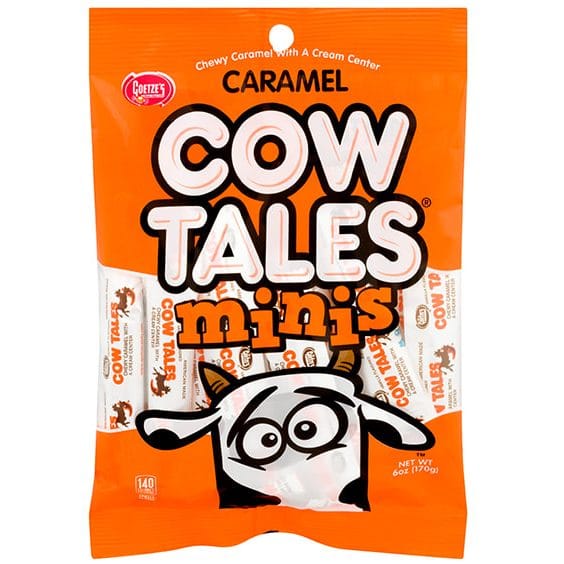 Cow Tales Mini Caramel Peg Bag 113g