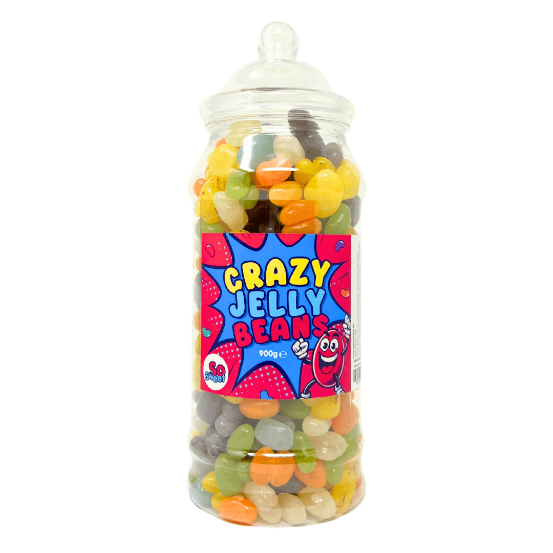 SoSweet Crazy Jelly Beans Jar 900g - Image 2