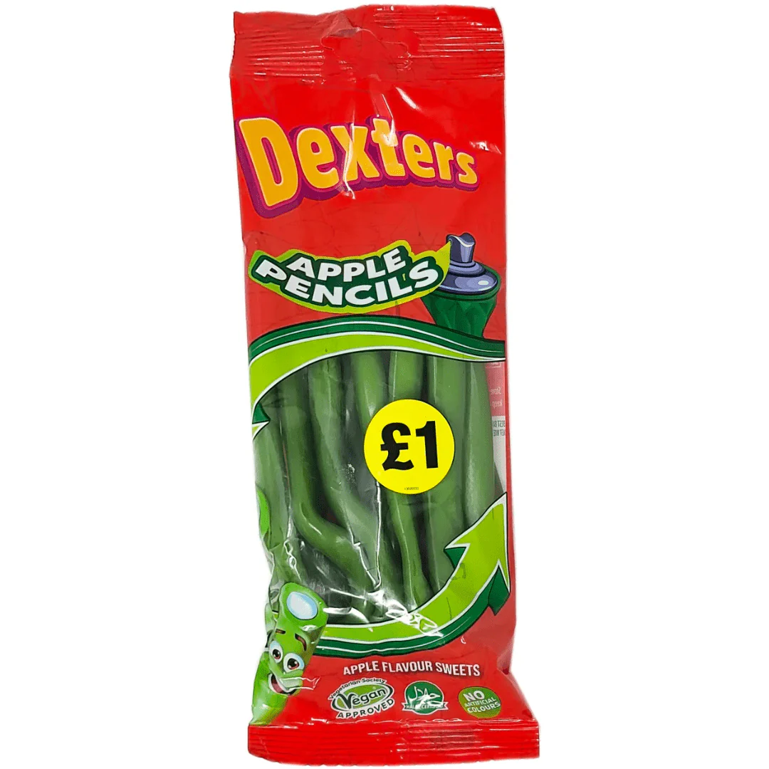 Dexters Apple Pencils Peg Bag 180g