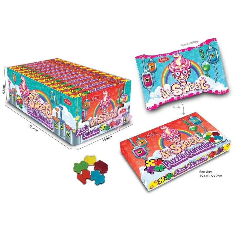 Dr Sweet Puzzle Gummies Theatre Box 90g