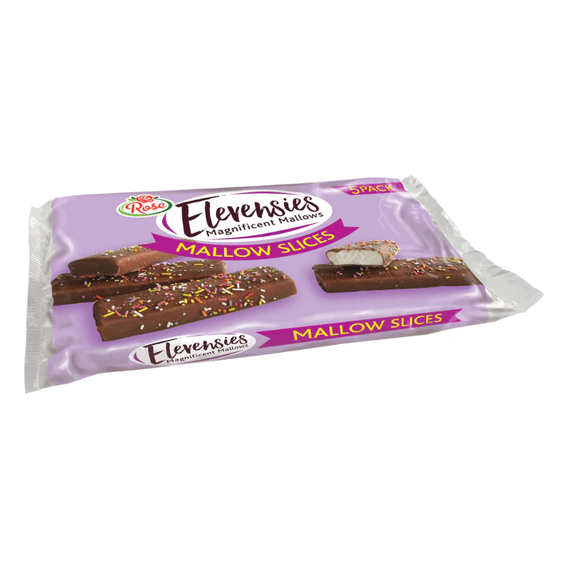 Elevensies Mallow Slices (5 Pack) (BBE 14/11/25)