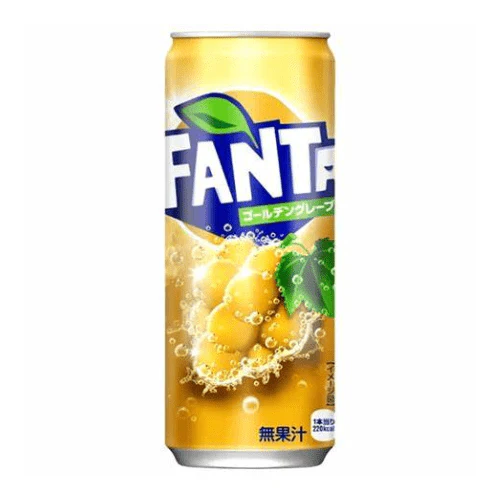 Fanta Golden Grape Can 500ml Japan