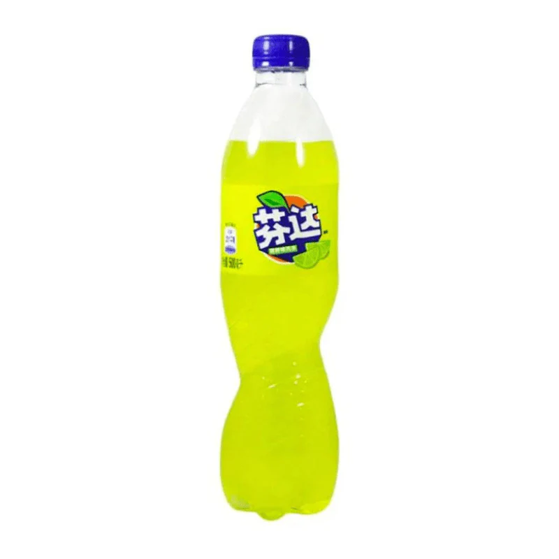 Fanta Lime Bottle 500ml China
