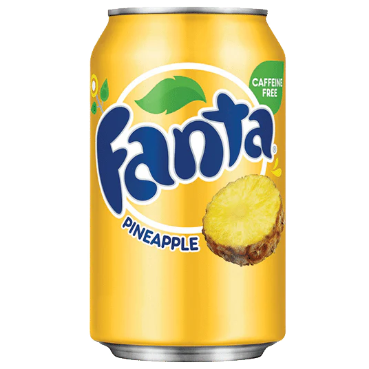 Fanta Pineapple Can 355ml USA