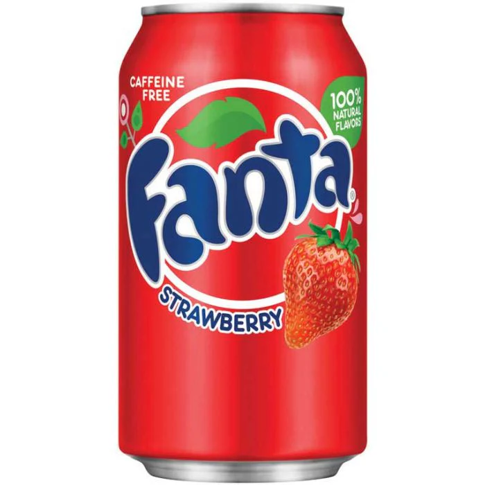Fanta Strawberry Can 355ml USA