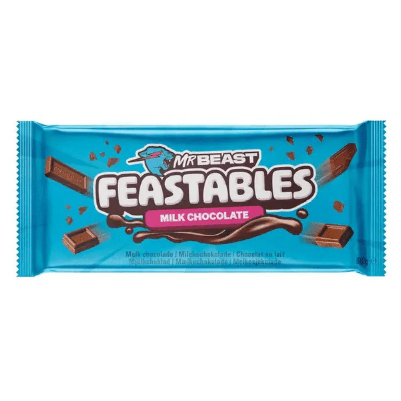Feastables Mr Beast Milk Chocolate Bar 60g