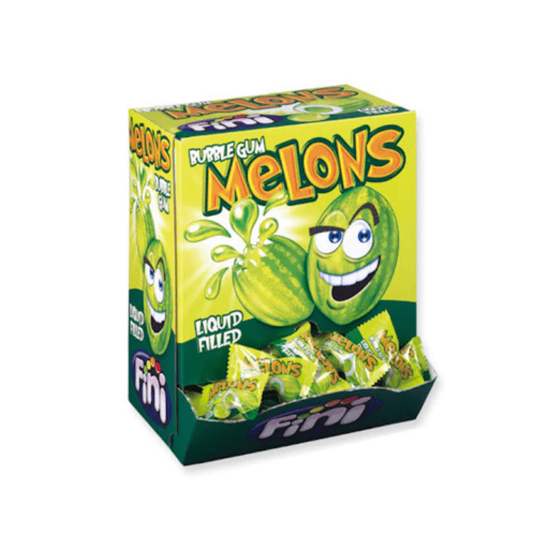 Fini Bubblegum Melon Box 1kg (200pcs)