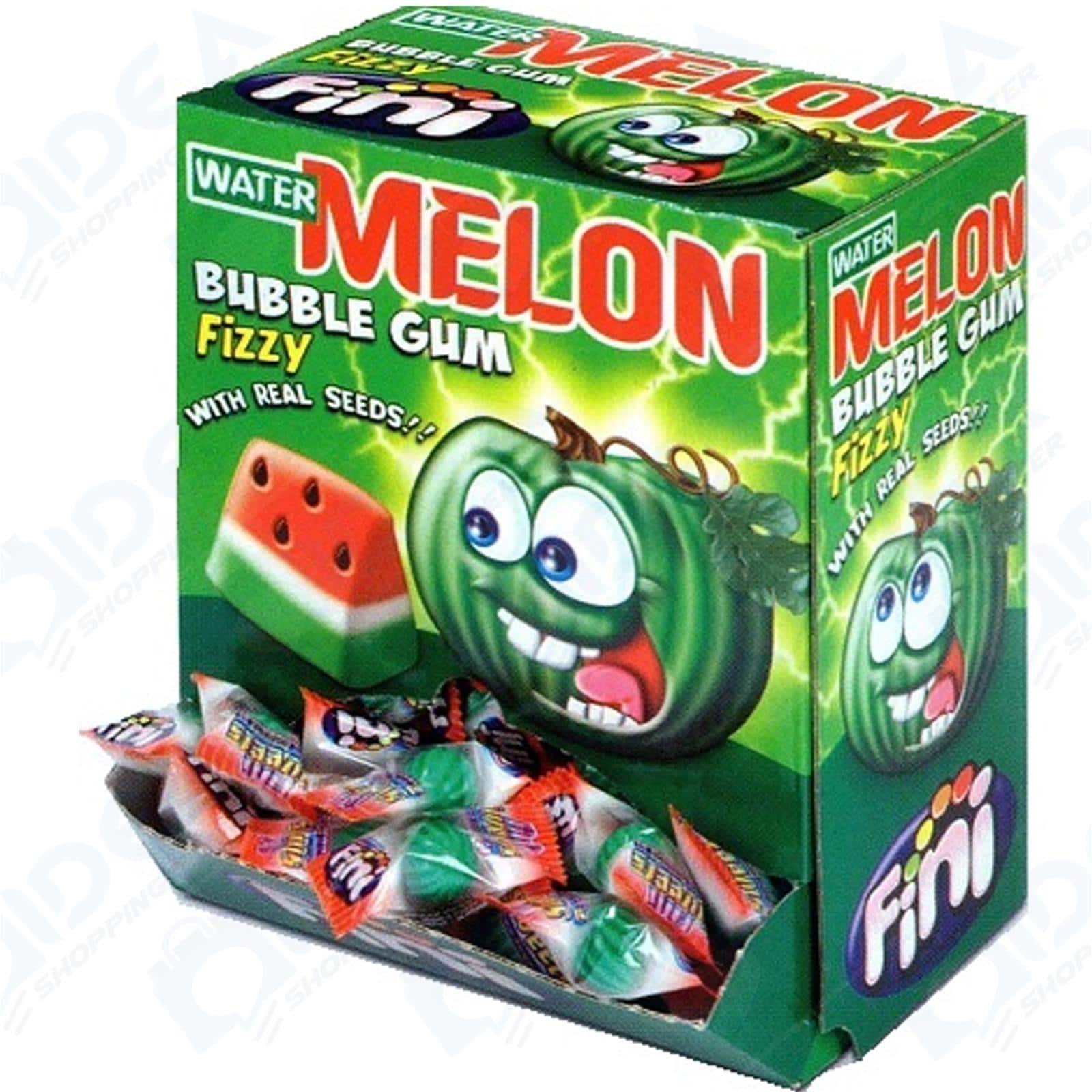 Fini Watermelon Bubble Gum 1kg (Box of 200)