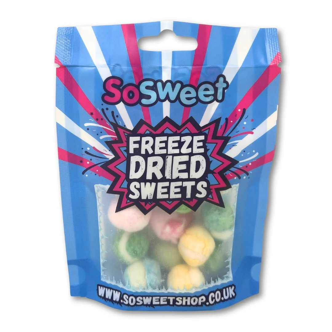 Freeze Dried Bon Bons Mixed Pouch 50g
