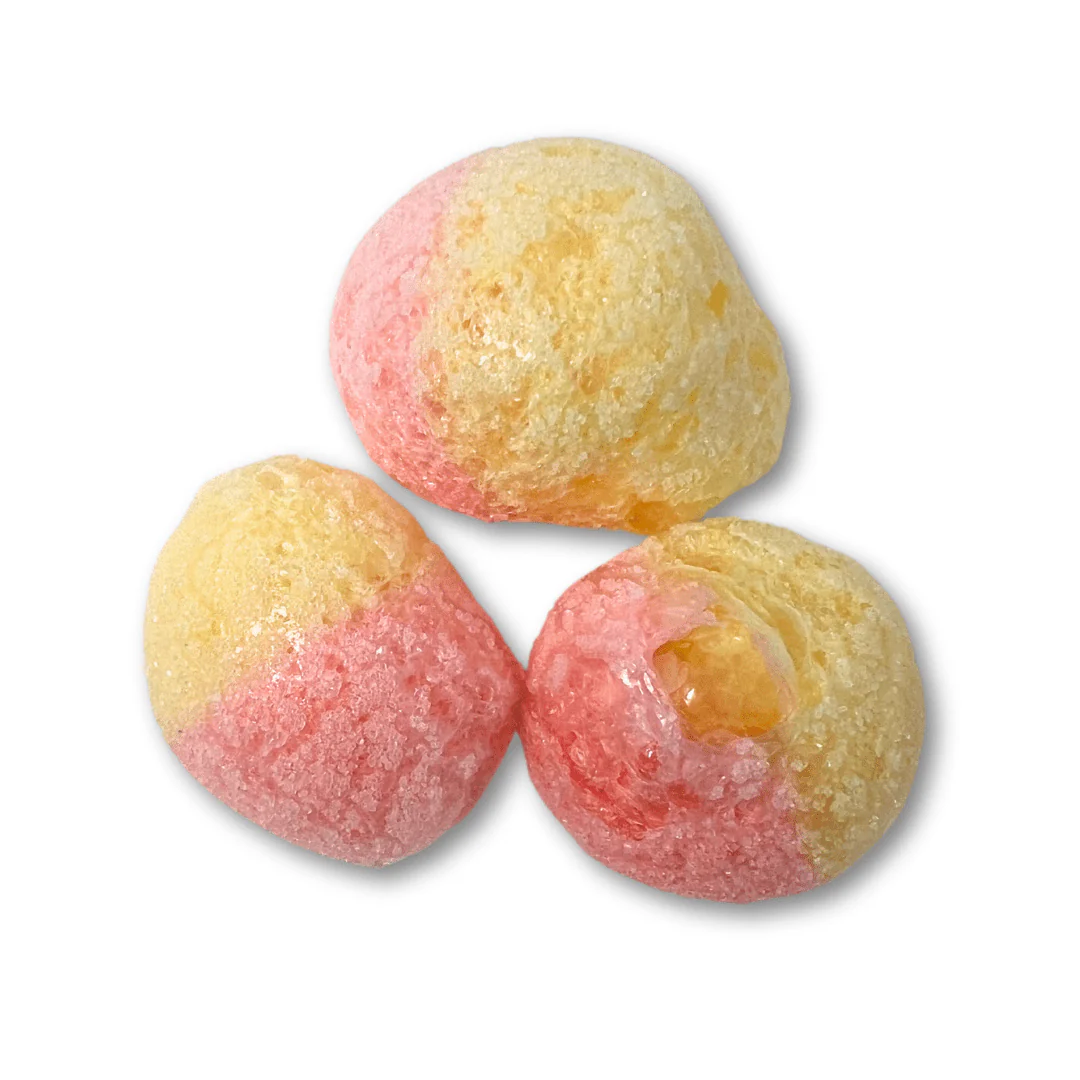 Freeze Dried Fizzy Peaches Pouch (3pcs) - Image 2