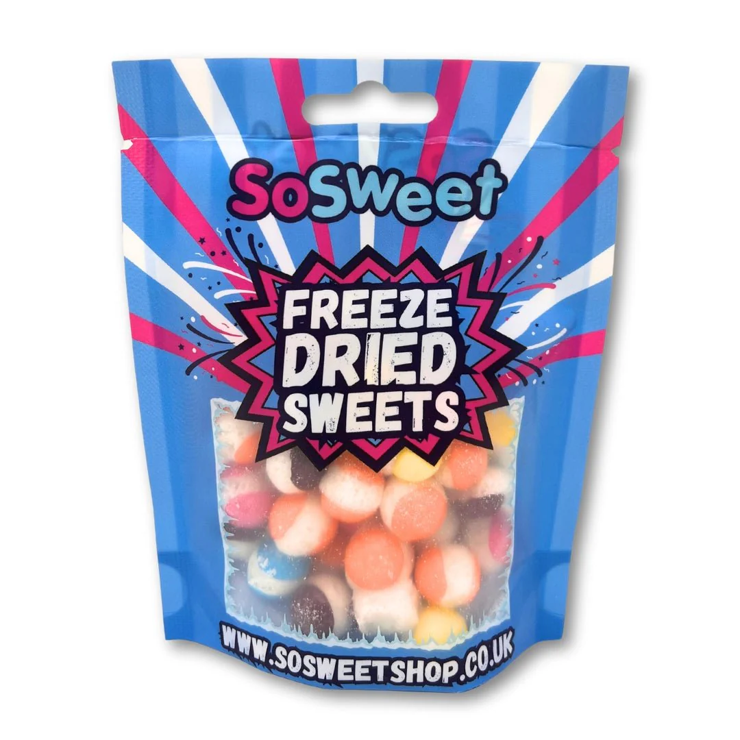 Freeze Dried Skittles Tropical Pouch 50g