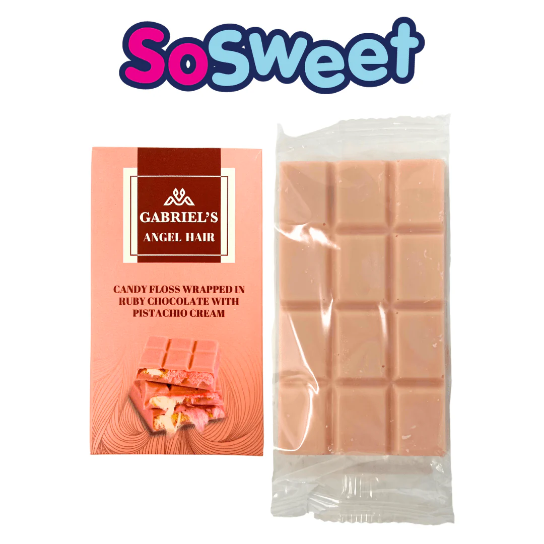 Gabriels Angel Hair Ruby Chocolate Bar 70g - Image 3