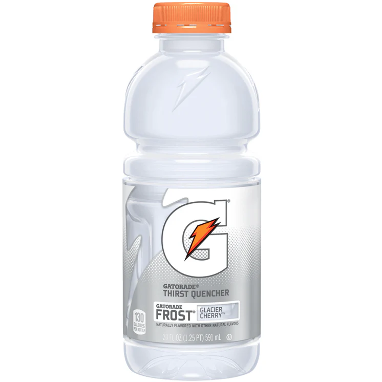 Gatorade Frost Glacier Cherry Bottle 591ml USA