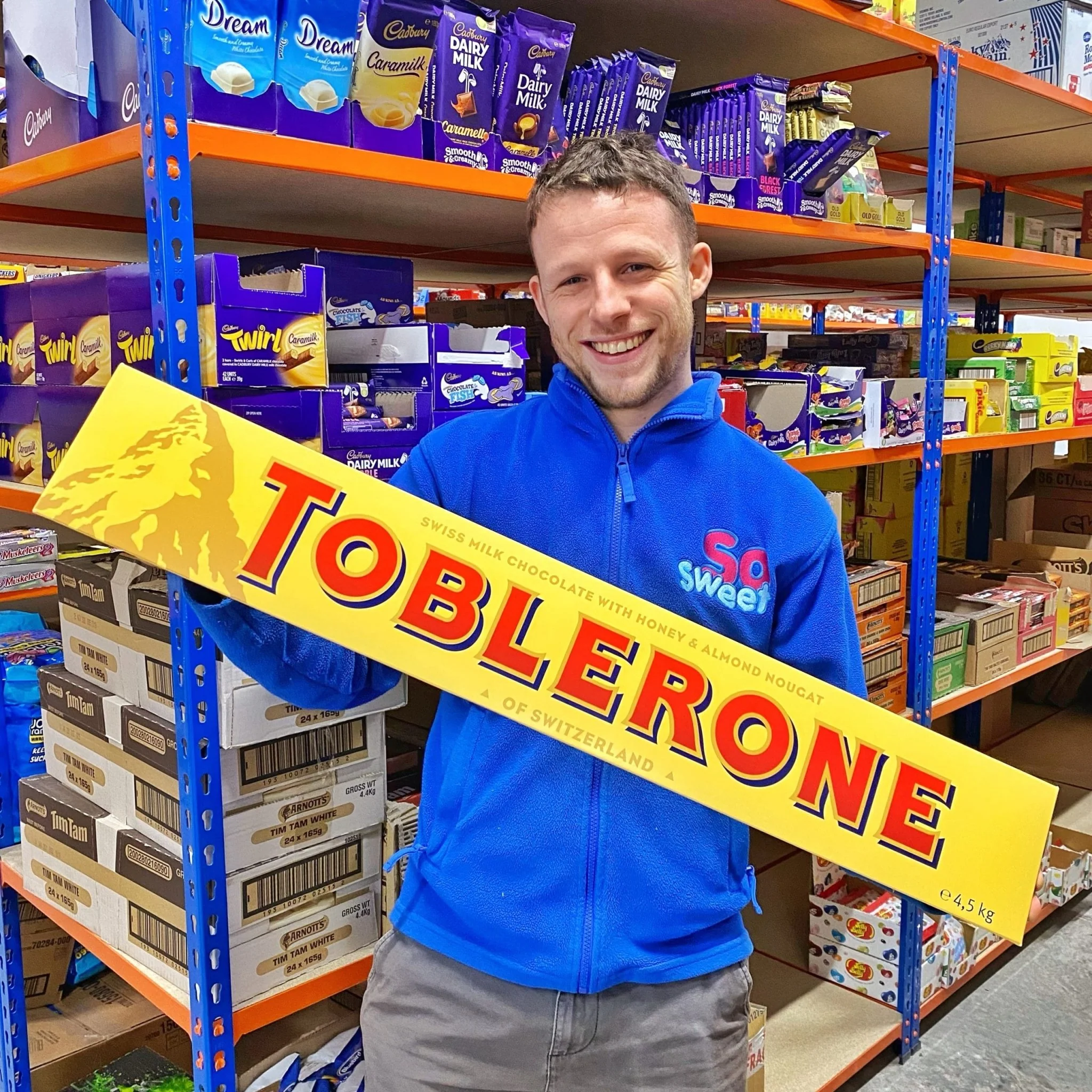 Toblerone Giant Milk Chocolate Extra Large Gift Bar 4.5kg - Image 2