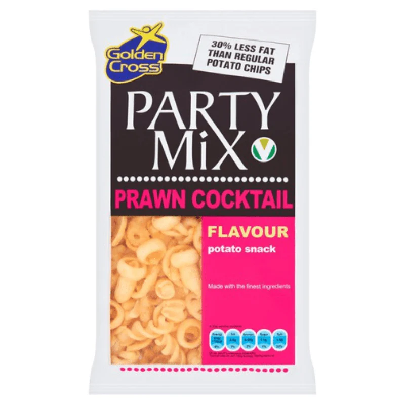 Golden Cross Party Mix Prawn Cocktail Bag 125g